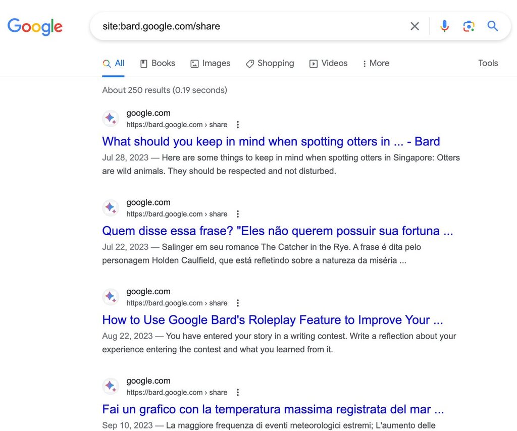 In a surprising turn of events, Google's chatbot, Bard, has been found to index user conversations, raising significant concerns about user privacy. SEO experts and Google officials weigh in on this unexpected oversight.